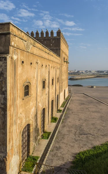 Kasbah van de rivier de Udayas en Bou Regreg. Rabat, Marokko — Stockfoto