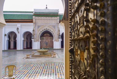 Üniversite al-Qarawiyyin. Fez El Bali Medina. Fez, Fas.