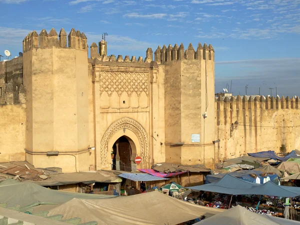 Bab Chorfa gate. Fez El Bali Medina. Morocco. — Stock Photo, Image