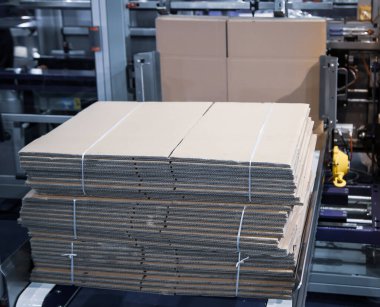 Otomatik Karton Erektör Makinesi. Endüstriyel Depo