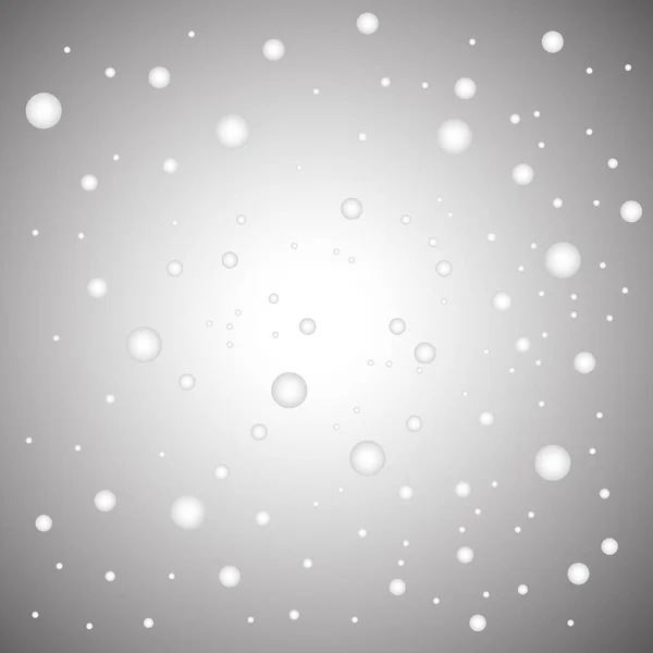 Vector Illustration Falling Snow Background Winter — Stock Vector