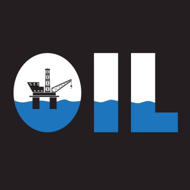 Petrol Sanayii Offshore Platform Logo Vektörü İşletmesi