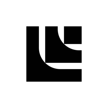 Soyut logo. Simge tasarımı. Şablon ögeleri - vektör işareti