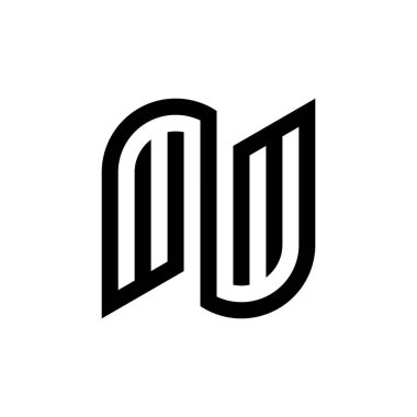 Soyut logo. Simge tasarımı. Şablon ögeleri - vektör işareti