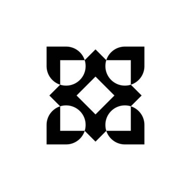 Soyut logo. Simge tasarımı. Şablon ögeleri - vektör işareti