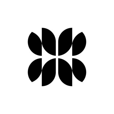 Soyut logo. Simge tasarımı. Şablon ögeleri - vektör işareti