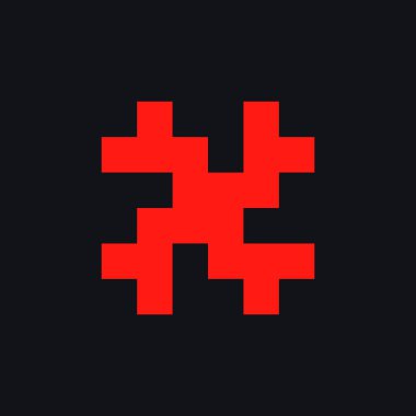 Soyut logo. Simge tasarımı. Şablon ögeleri - vektör işareti