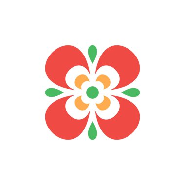 Soyut logo. Simge tasarımı. Şablon ögeleri - vektör işareti