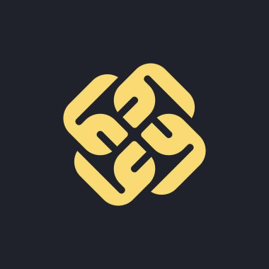 Soyut logo. Simge tasarımı. Şablon ögeleri - vektör işareti