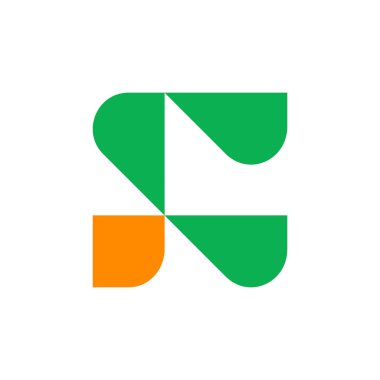 Soyut logo. Simge tasarımı. Şablon ögeleri - vektör işareti