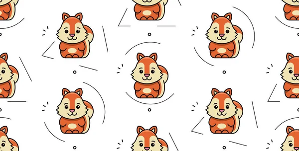 다람쥐가 아이콘 디자인 — 스톡 벡터