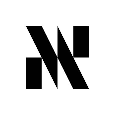 Soyut logo. Logo tasarımı. Şablon elementleri Geometrik soyut logo