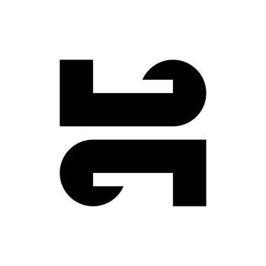 Soyut logo. Logo tasarımı. Şablon elementleri Geometrik soyut logo