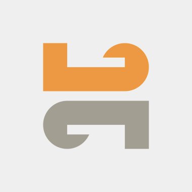 Soyut logo. Logo tasarımı. Şablon elementleri Geometrik soyut logo