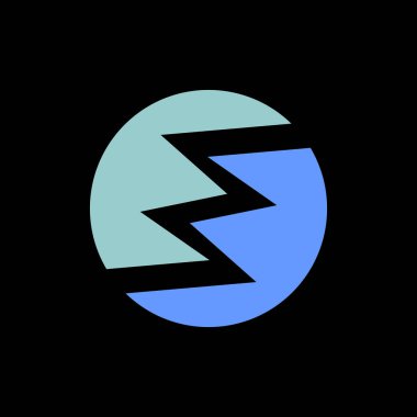 Soyut logo. Logo tasarımı. Şablon elementleri Geometrik soyut logo