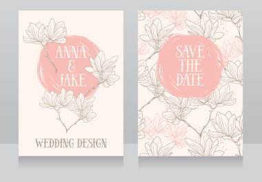 Manolya çiçek düğün tasarımıyla