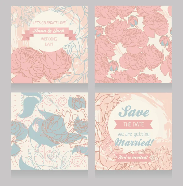 Floral düğün dekorasyon için ayarla