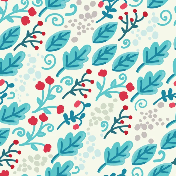 Textura sem costura floral — Vetor de Stock