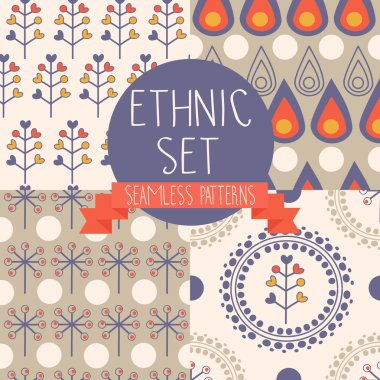 Soyut, pürüzsüz desenler kümesi