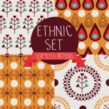 Soyut, pürüzsüz desenler kümesi