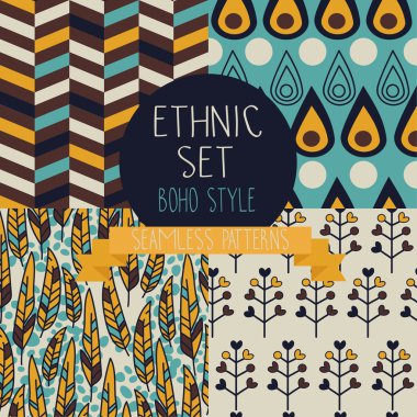 Soyut, pürüzsüz desenler kümesi