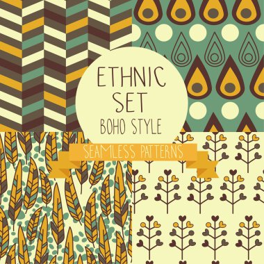 Soyut, pürüzsüz desenler kümesi