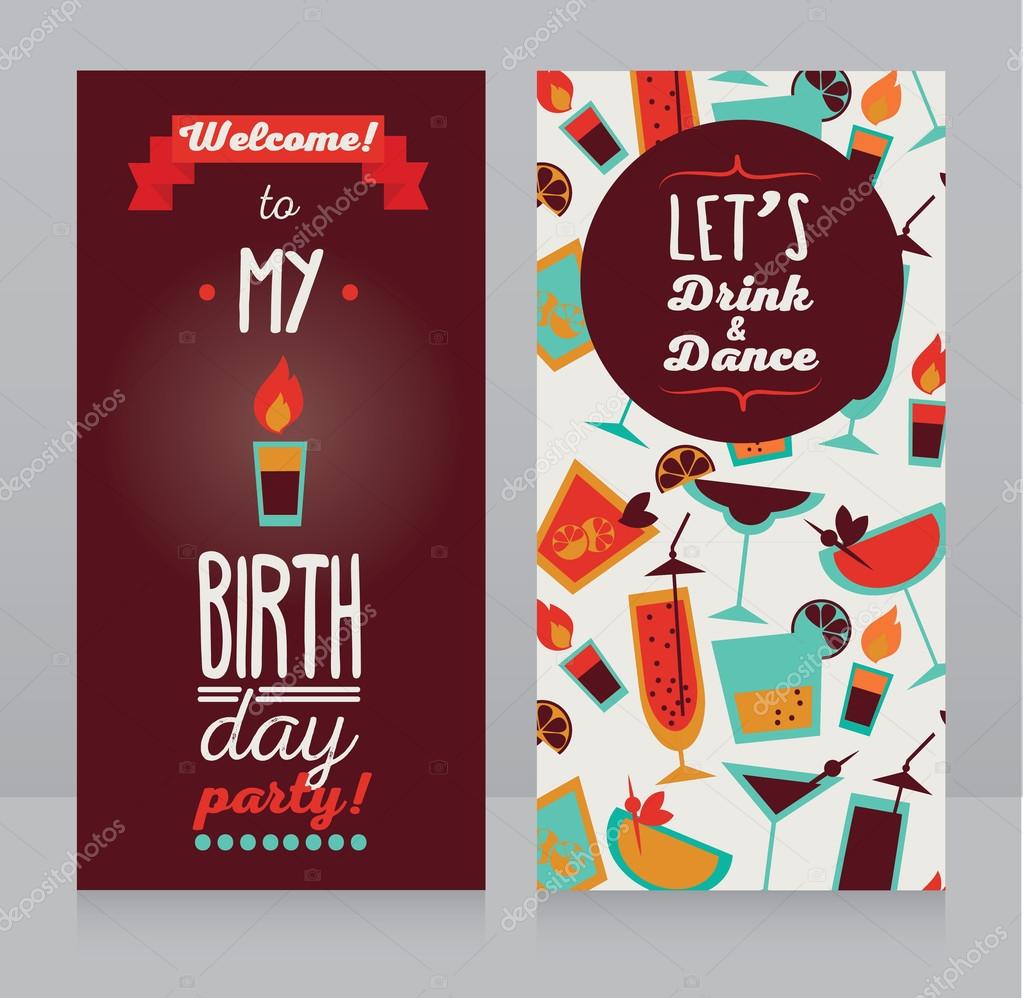 Invitation for birthday party