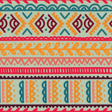 boho tarzı soyut seamless modeli