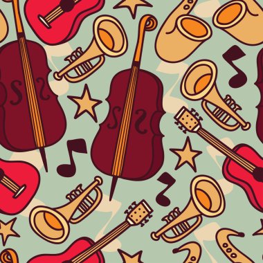 sorunsuz geçmiş müzik aletleri ile