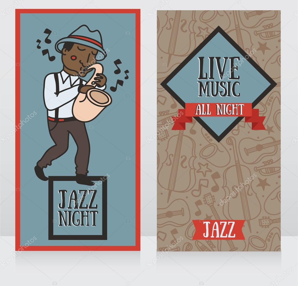 flyer for jazz music band
