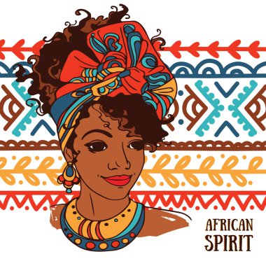 güzel süs güzel Afrikalı-Amerikalı kadın