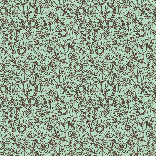 Floral seamless pattern — Stock Vector