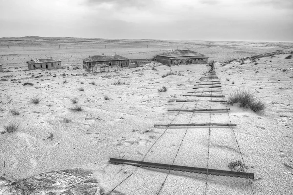 Abandoned town of kolmanskop namibia — Stock Photo, Image