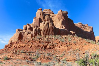 taşlara şaşırtıcı arches Ulusal Parkı ABD utah