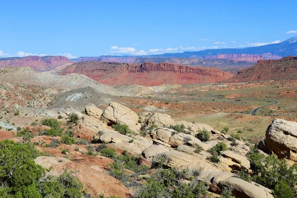 Increíble vista de los arcos del parque nacional utah — Foto de Stock