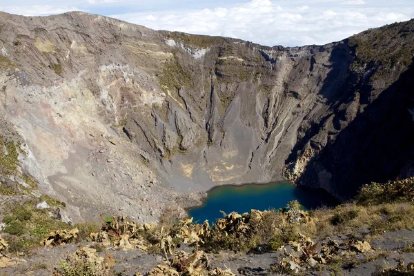 Irazu cratère volcanique à Costa Rica Amérique centrale — Photo