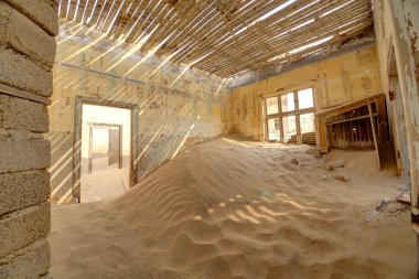 kolmanskop hayalet kasaba Namibya 