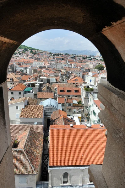 Mittelalterliches historisches Zentrum von Split, Kroatien — Stockfoto