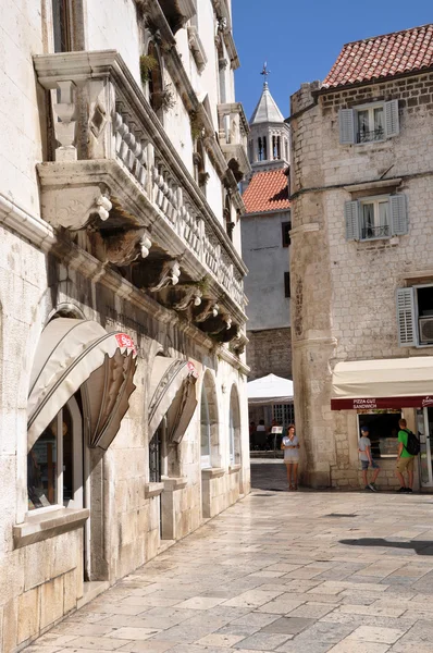 Středověké historické centrum Split, Chorvatsko — Stock fotografie