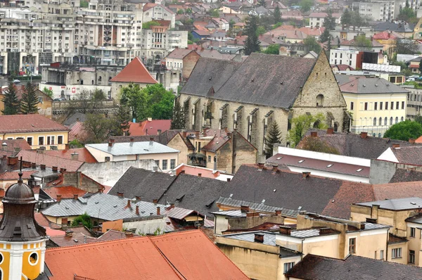后市顶视图。罗马尼亚 — 图库照片
