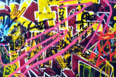 Skate park duvar grafiti