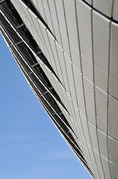 Padrão de arquitetura moderno de um estádio — Fotografia de Stock