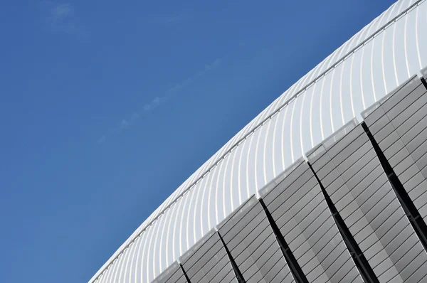 Padrão de arquitetura moderno de um estádio — Fotografia de Stock