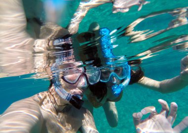 Sualtı dalış birkaç görünümünü