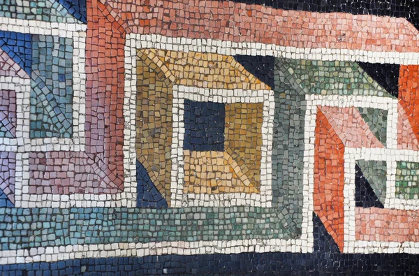 Antiguo suelo de mosaico de baldosas en el Vaticano —  Fotos de Stock