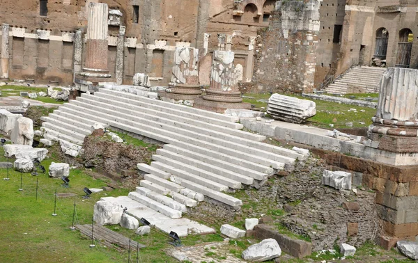 Fórum imperial do Imperador Augusto. Roma, Itália — Fotografia de Stock