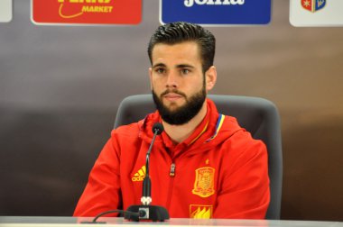 Basın toplantısı berfore Romanya - İspanya dostu futbol maçı