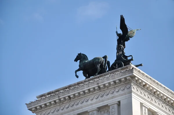 Piazza Venezia, Rome — Stockfoto