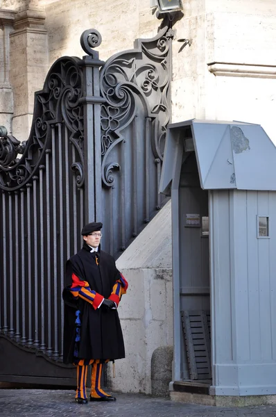 Vatican Swiss guard — Stock Photo, Image