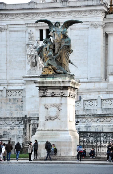 Piazza Venezia, Rome — Stockfoto